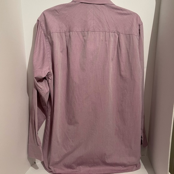 Calvin Klein Regular Fit Gingham Print Button Down Dress Shirt Size 15/32-33 - Picture 8 of 8